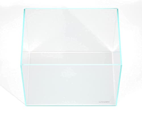 60P 23 Gallon Rimless Low Iron Aquarium Tank, W23.6×D15.7×H15.7 in(60x40x40cm) 8mm Thickness - size: 23Gal W23.6×D15.7×H15.7 in(60x40x40cm)