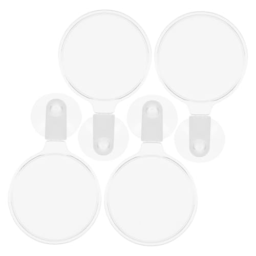 Ipetboom 4pcs Acrylic Fish Tank Viewer Lens Cup High Definition Magnifier for Animals Plants and -Landscapes