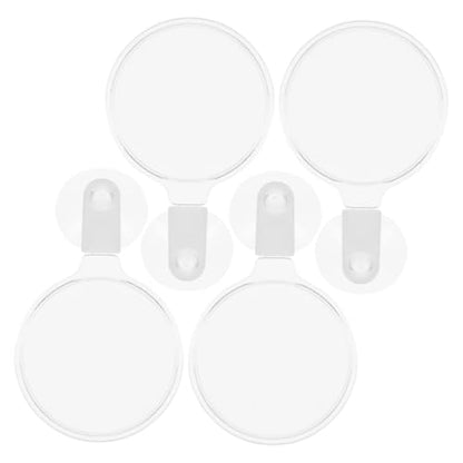 Ipetboom 4pcs Acrylic Fish Tank Viewer Lens Cup High Definition Magnifier for Animals Plants and -Landscapes