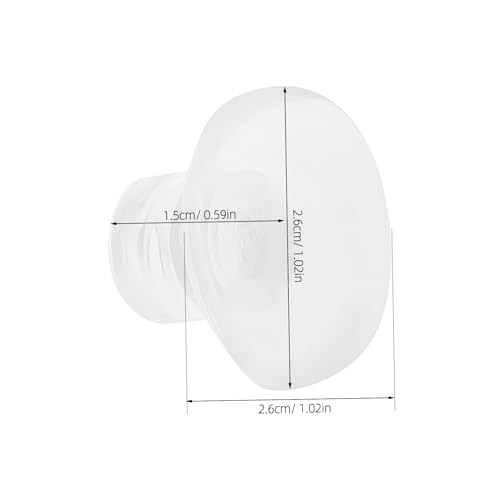 KESYOO 50pcs Aquarium Feeder Cups Transparent Fish Bowl Holders for Easy Installation for Fish Feeders and Accessories Design for Tank Use - size: 3.00X3.00X1.50CM