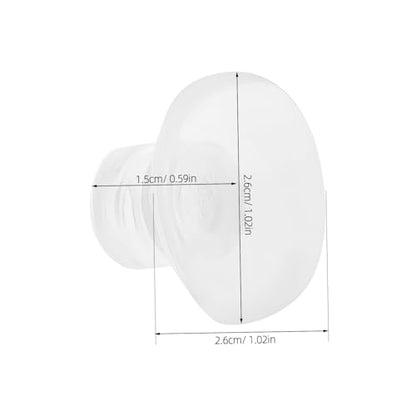 KESYOO 50pcs Aquarium Feeder Cups Transparent Fish Bowl Holders for Easy Installation for Fish Feeders and Accessories Design for Tank Use - size: 3.00X3.00X1.50CM