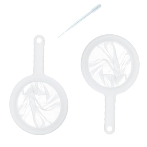 Aquarium Baby Brine Shrimp Sieve Eggshell Separator Artemia Collecting Net Kit 80 Mesh 200 Mesh for Brine Shrimp Hatchery
