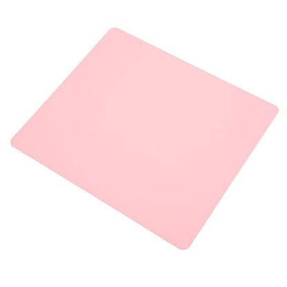 ZJchao Silicone Mats for Crafts, Clay Mat Silicone Baking Washable Flexible Jewelry Casting Sheets Nonskid Desk Saver Pad Countertop Protector for DIY Kitchen, 10.98x9.41x0.04in (Pink) - color: Pink