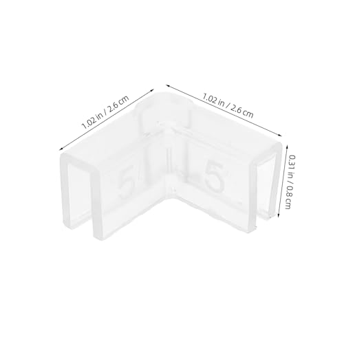 GALPADA 10pcs Transparent Corner Guards for Fish Tanks Soft Aquarium Edge Protectors and Boys and Girls Corner Safety Easy Installation Shaped Design