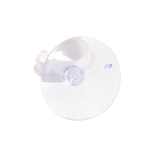 uxcell Aquarium Suction Cup Clips Airline Tube Holders Clamps for Fish Tank Clear 24mm 12Pcs - size: 24mm