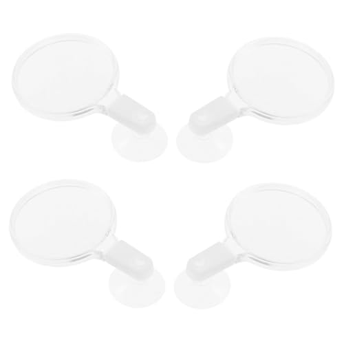KOMBIUDA 4pcs Acrylic Magnifier Viewer for Fish Tank Cup Design for Easy Installation High Definition Viewing of Animals and Plants for Observing -Landscapes and Spiders