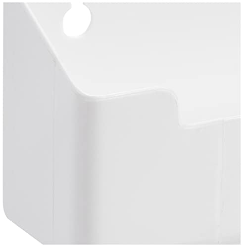 Knape & Vogt PSF11SH-2-W Polymer Sink Front Tray with Hinges Cabinet Organizer, 3 by 11 by 2-Inch - size: 11-inch (width)