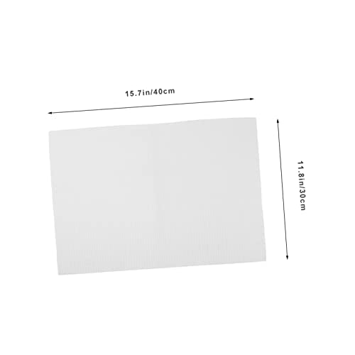 GALPADA Thickened Aquarium Bottom Mat Non- Fish Tank Cushion Pad for Shock Absorption and Heat Insulation Fish Tank Mat for Home Use - color: White