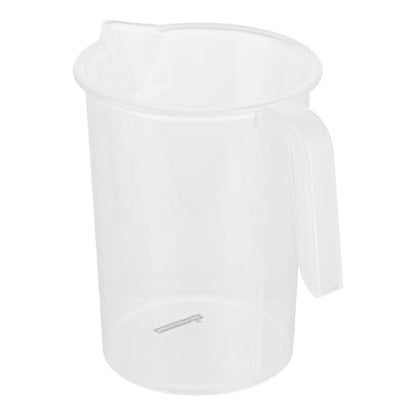 Restaurantware Measuring Cup, 16 Ounce Pack of 1 Conical Spout Liquid Scaling Vessel Embossed Ml and Oz Graduations, Clear Plastic Measuring Cup with Handle, For Cooking Baking For Oil Flour