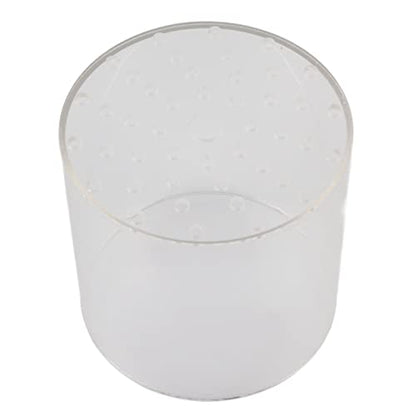 Acrylic Transparent Feeder Cover Anti Feeding Shrimp for Aquarium Fish Tank (120mm) - size: 120mm
