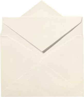 LUXPaper Outer Envelopes | 5 1/2" x 7 3/4" | Natural | 70lb. Text | 50 Qty - color: Natural, size: 5 1/2 x 7 3/4