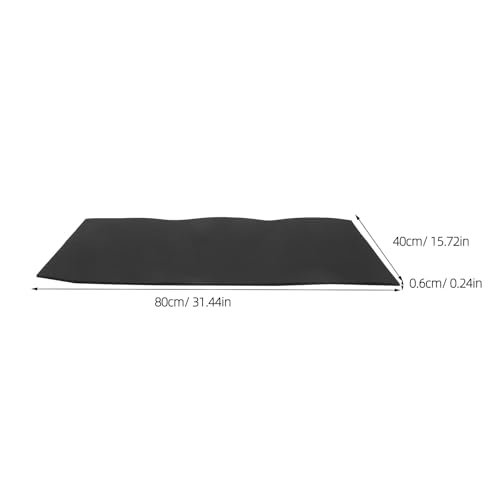Aquarium Mat for Under Tank - 80x40cm Waterproof Shock Absorbing Base Cushion - Easy to Cut & Non-Slip Bottom Pad Reptile Terrarium - size: 80.00X40.00X0.60CM