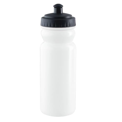 JEELAD Soft Folding Water Bottles TPU Collapsible Flask Hydration Pack Vest Ideal for Running Hiking Cycling Outdoor - color: 02 White - 600ml(20oz) - 1 Pcs