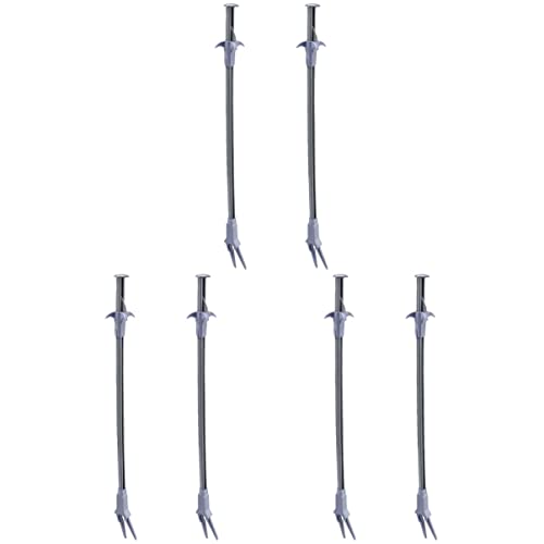 Mipcase 3sets Fish Tank Grass Tool Aquatic Plant Clip Durable Tweezer for Aquarium Cleaning Plant Maintenance 2pcs*3