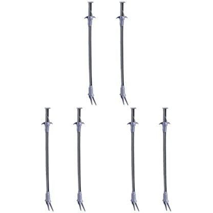 Mipcase 3sets Fish Tank Grass Tool Aquatic Plant Clip Durable Tweezer for Aquarium Cleaning Plant Maintenance 2pcs*3