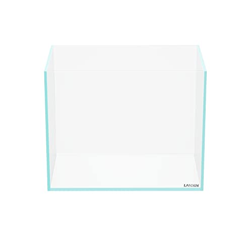 30N Nano Rimless Low-Iron Aquarium, 3.2 Gal, 11.8x7.5x9.4in | 30x19x24cm; shrimp, betta, planted; 5mm glass - size: 3.2Gal W11.8×D7.5×H9.4 in(30x19x24cm)
