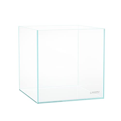 20C Rimless Low-Iron Cube Aquarium, 2 Gal, 7.9x7.9x7.9in | 20x20x20cm; shrimp, betta and nano; 5mm glass - size: 02Gal W7.8×D7.8×H7.8 in(20x20x20cm)