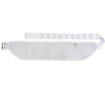 Hajj Umrah Waist Belt Ihram Pilgrimage Bag with Zip Pockets for Passport Money Travel Organizer - color: Four-pocket Style