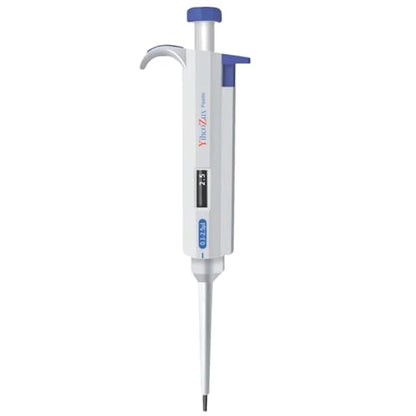 High-Precision Adjustable Single Channel Pipettor 0.1-2.5ul for Laboratory | High Accuracy, Manual Variable Volume Micropipette Compatible with Molecular Biology and Cell Culture Research - size: 0.1-2.5ul(2)