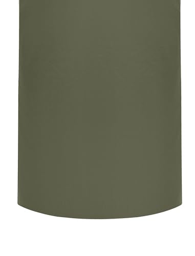 IWEMEK Men Kaftan Robe Button Up Muslim Thobe Long Sleeve Eid Ramadan Abaya Henley Shirts Casual Dubai Islamic Prayer Clothes - color: Green, size: Medium