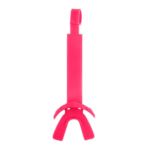 SLEEFS X Football Mouth Guard - Lip/Mouthguard with Helmet Strap - Lip/Teeth Protector Mouthpiece - Moldable - for Youth, Men & Women. Maximum Air Flow. All Sports (Pink) - color: Pink