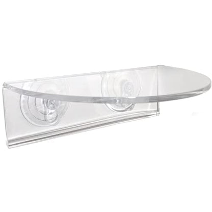 Window Garden Veg Ledge - Window Shelf for Plants, Clear Acrylic Shelves - Suction Cup Indoor Plant Holder - Glass Window Sill Extender for Microgreens Kit, Seed Starter Pots, Planters (1 Pack) - size: 1 Medium (Original)