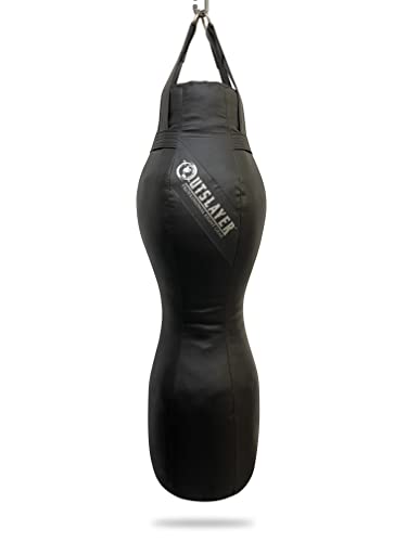 Outslayer Body Bag Grappling Dummy 100lbs - color: Black, style: Filled