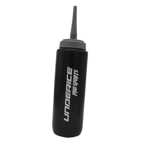 Colaxi Sports Squeeze Water Bottle Portable Large Capacity Long Nozzle Drinking Bottle for Boxing Workout Soccer Outdoor Activities, Black