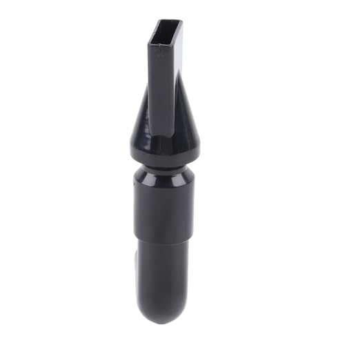 Black Plastic Aquarium Water Outlet Rotatable Elbow Pipe Fitting Fish Tank Nozzle Duckbill Sprinkler Aquarium Canister Filter(L) - size: L