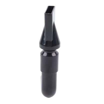 Black Plastic Aquarium Water Outlet Rotatable Elbow Pipe Fitting Fish Tank Nozzle Duckbill Sprinkler Aquarium Canister Filter(L) - size: L