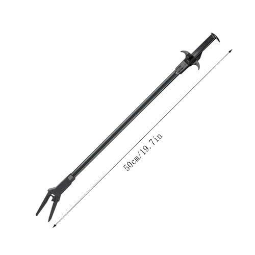 Long Plastic Feeding Tongs 19.7" Aquarium Tool for Gravel Cleaning and Placement in Freshwater Saltwater Tanks