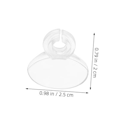 Abaodam 40pcs Fish Tank Cup Clips with Soft Buckle Design for Oxygen Tubing Aquarium Hose Holders Strong for Secure Fixation Aquariums