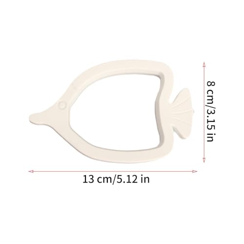 Aquarium Feeding Ring Thick Mini Floating Small Food Feeder | Aquarium Betta Food Holder for Guppy Saltwater Freshwater Tanks Home Habitat