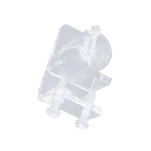 Aquarium Hose Fixing Clip, Clear Thickened Acrylic Fish Tank Water Pipe Bracket, 25mm Size - Durable Transparent Material, Easy Installation, Fish Tank Hose Organizer