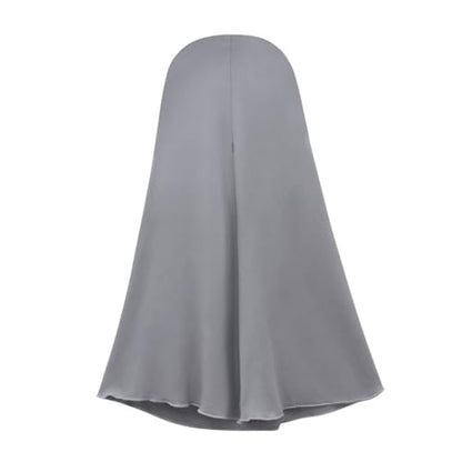 Muslim Dress for Girl Abaya Kaftan Kids Islamic Prayer Clothes Long Sleeve Dress Dubai 2026 Ramadan Hijab Sets - color: Black, size: 7-8 Years