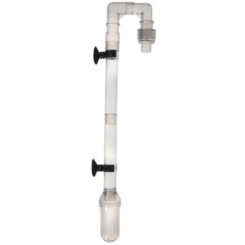 Aquarium Water Inlet Tube 11.81 Inch Plastic Fish Tank Filter Replacement Accessory Water Inlet Pipe for Canister Filter Easy Install Uniform Flow for Aquarium