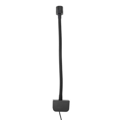 Omabeta LED Aquarium Clamp/Holder On Light for 3-6 Gallon Fish Tank, Adjustable Clamp Lamp for Plants and Fish, USB Power Supply, Aluminum Alloy + Silicone Soft Tube (Warm Light) - size: Warm Light