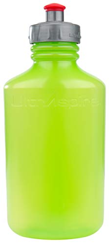 Ultraspire x UltraFlask 550 Hybrid Running Water Bottle - Ultra Squeezable, Soft and Comfortable, BPA and PVC Free, Made in the USA - color: Lime