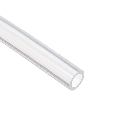 Silicone Tubing 1/4'(6mm) ID x 11/32'(9mm) OD 10ft(3m) Length Silicone Rubber Tube Air Hose for Gas Liquid Pump Transfer Clear - size: 11/32' x 1/4' x 10ft