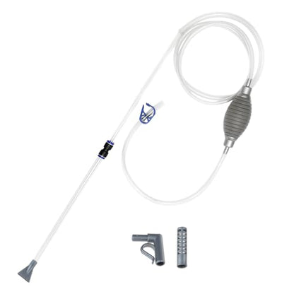 Aquarium Water Change Fish for Siphon Gravels with Long Hose Small Tanks Maintenance Tool