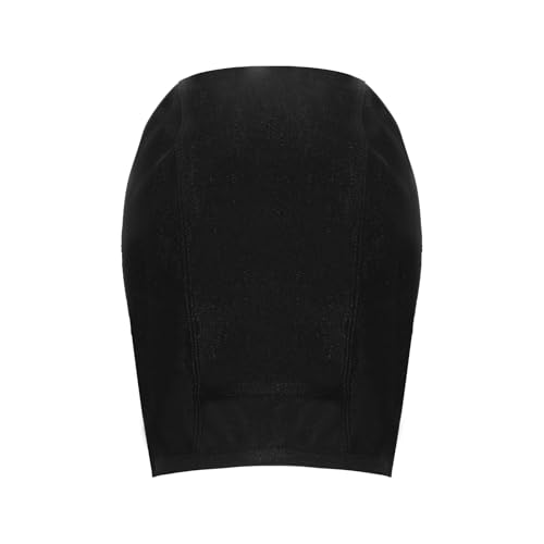 Women Men Full Cover Wrestling Headgear Grappling Hair Cap with Open Ears for Going Out Yoga - color: Black