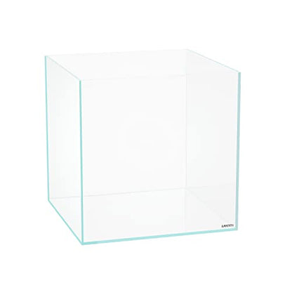 36C Rimless Low-Iron Cube Aquarium, 11.5 Gal, 14.2x14.2x14.2in | 36x36x36cm; planted aquascapes; 5mm glass - size: 11.5Gal W14.2×D14.2×H14.2 in(36x36x36cm)