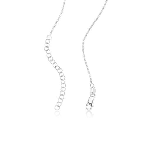Personalized Japanese, Arabic, Hebrew, Greek, Chinese, Cyrillic, Hindi Name Necklace for Woman, Her, Men, Him - Custom Made with Any Name - Unisex Jewelry Gift for Mother's Day, Father's Day, Birthday - color: 925 Sterling Silver, style: Arabic