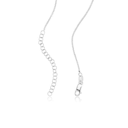 Personalized Japanese, Arabic, Hebrew, Greek, Chinese, Cyrillic, Hindi Name Necklace for Woman, Her, Men, Him - Custom Made with Any Name - Unisex Jewelry Gift for Mother's Day, Father's Day, Birthday - color: 925 Sterling Silver, style: Arabic