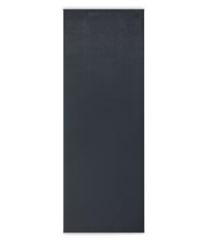Manduka PRO Yoga Mat - 6mm | Lifetime Durability | Hygienic Construction | Premium Studio Quality | Teacher Approved - color: Thunder, size: 68" x 26"