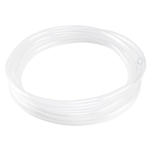 10ft 3/8''ID×1/2''OD Clear Vinyl Tubing Flexible and Hybrid PVC Tubing, Lightweight soft hose, drinkable pipe - size: 3/8 1/2 10ft