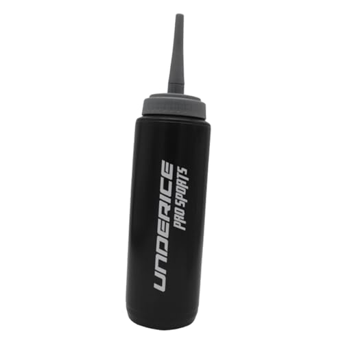 Colaxi Sports Squeeze Water Bottle Portable Large Capacity Long Nozzle Drinking Bottle for Boxing Workout Soccer Outdoor Activities, Black