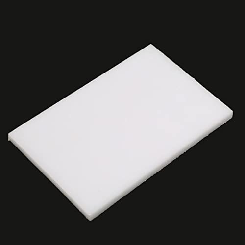 1pcs White Cutting Board Rubber Mallet Mat, Leather Craft Tools for Cutting Punching Stamp Pad Plastic Pad(150x100x8) - size: 150x100x8