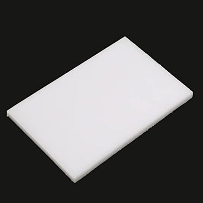1pcs White Cutting Board Rubber Mallet Mat, Leather Craft Tools for Cutting Punching Stamp Pad Plastic Pad(150x100x8) - size: 150x100x8