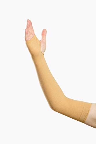 Prevent Products, Inc Elderly Skin Protector, Thin Skin & Tear Protective Arm Sleeve - Made in USA (One Pair) - color: Beige, size: 2X-Large (1 Pair)